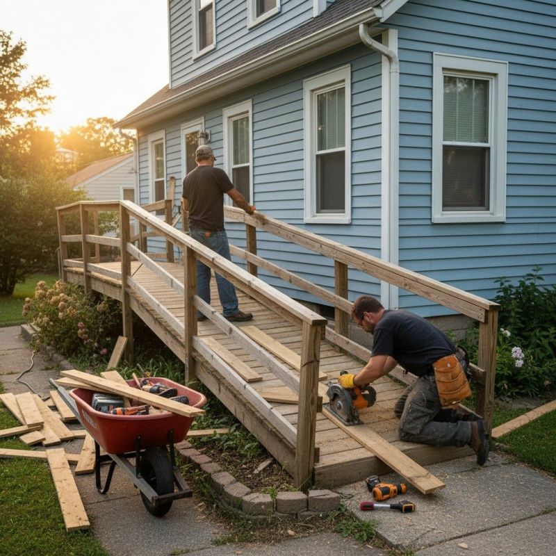 Wheelchair Ramp Construction in Kansas City, KS