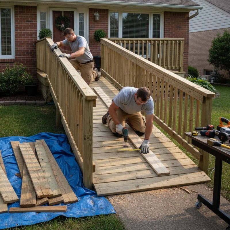 Wheelchair Ramp Installation